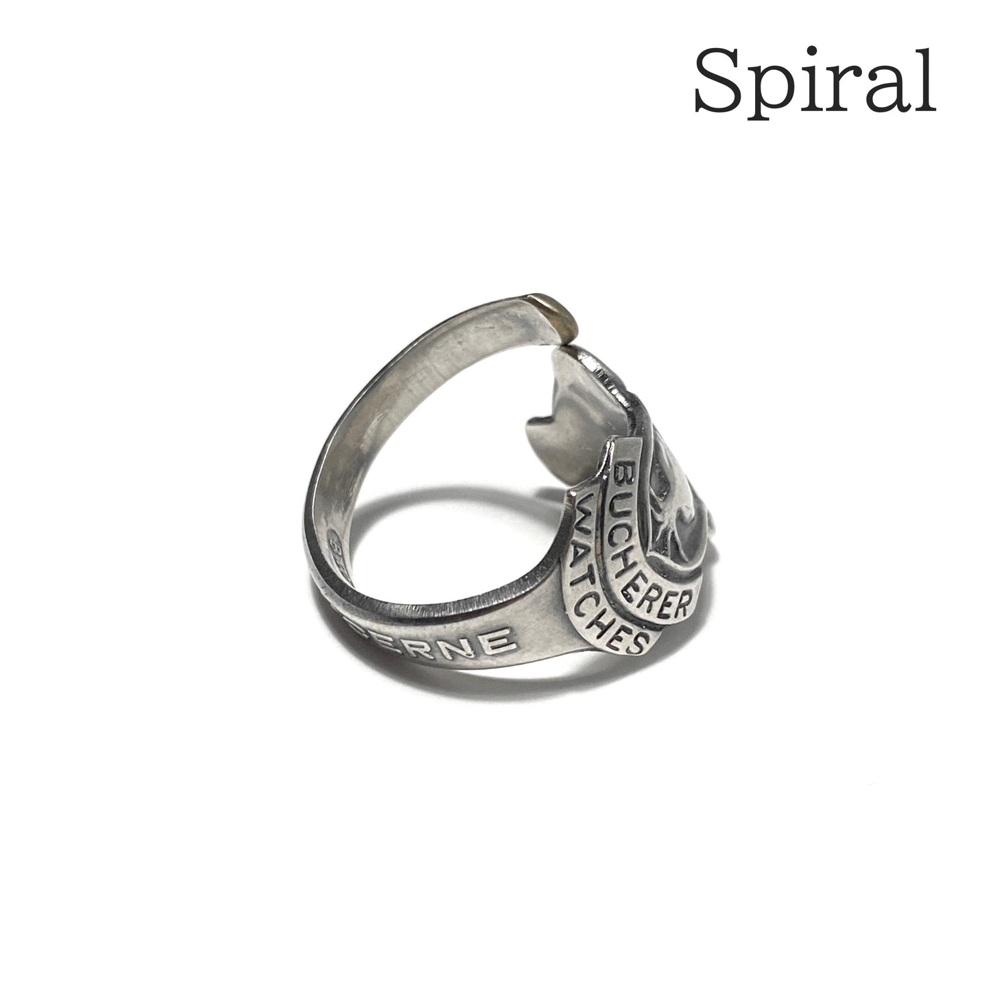 Rolex Spoon Ring　Normal＆Spiral　"Rose 2"