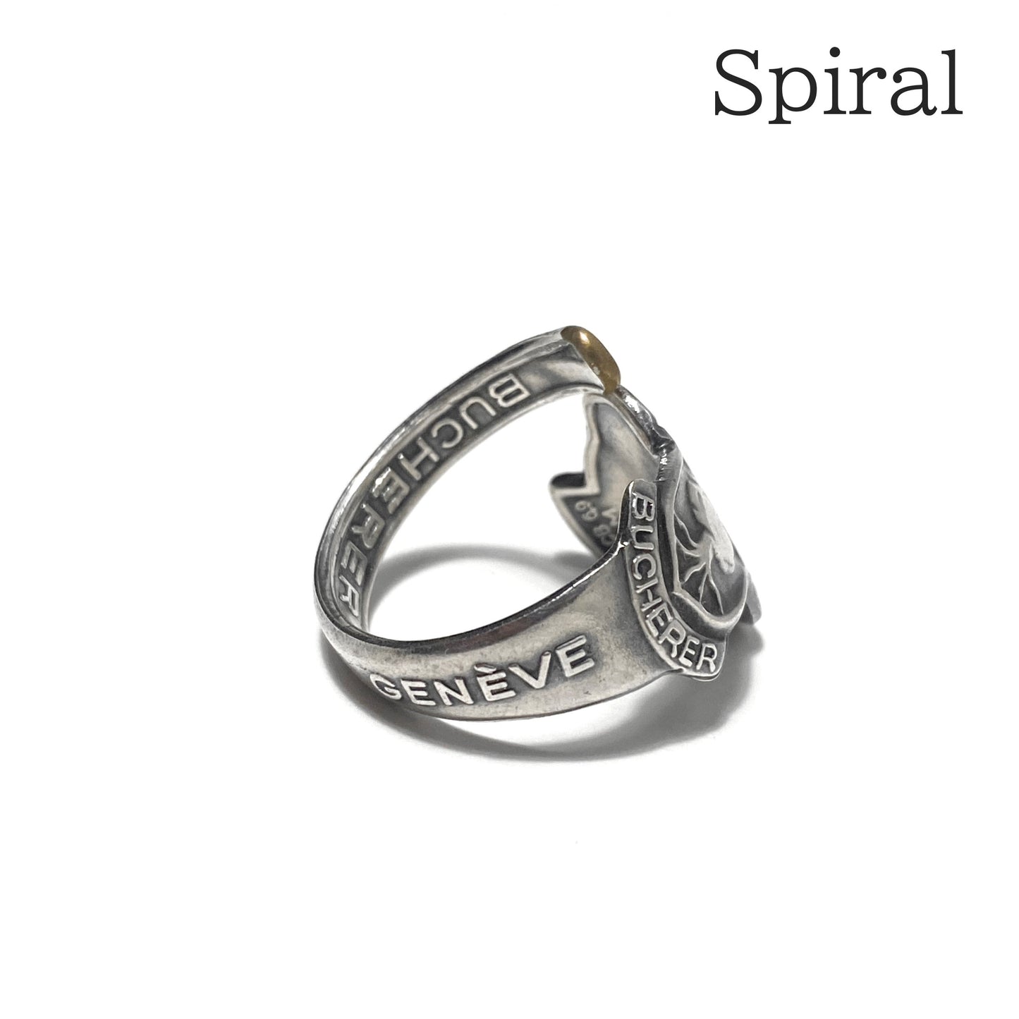 Rolex Spoon Ring　Normal＆Spiral　"Rose 3"