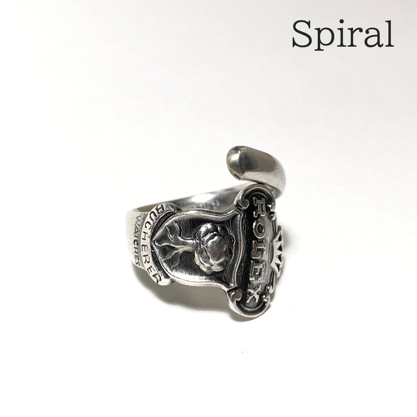 Rolex Spoon Ring　Normal＆Spiral　"Rose 4"